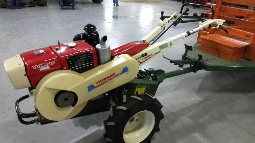 Cultivador motorizado TC14 reformado - Silva Tratores - Yanmar Agritech