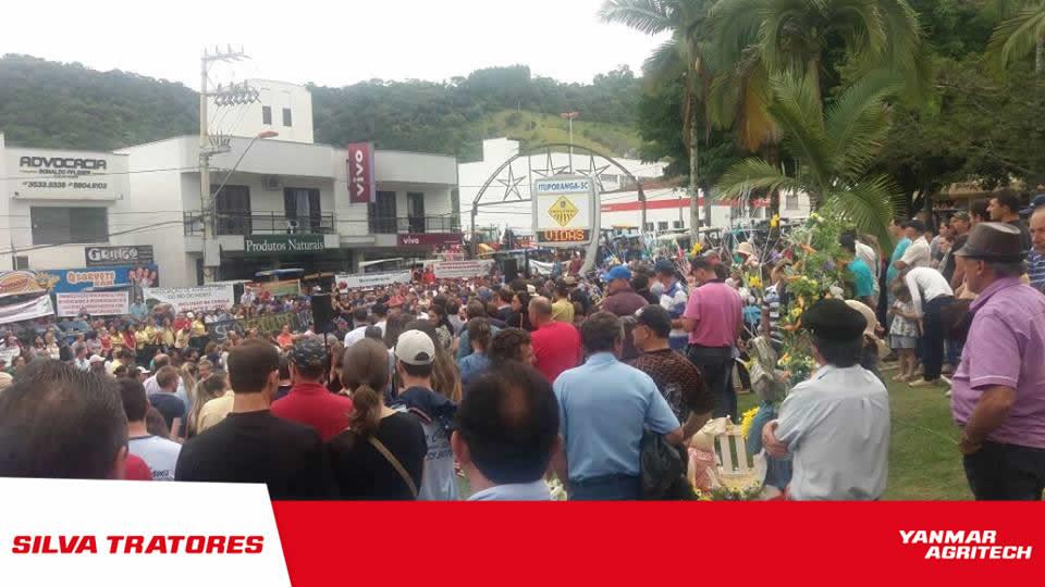 Produtores participam de manifesto em Ituporanga 